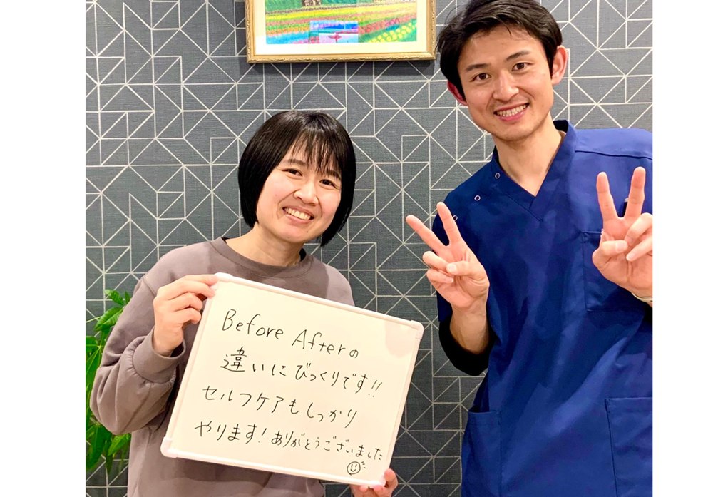 お客様とスタッフの記念写真